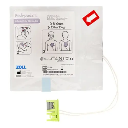 Elettrodi per defibrillatore Zoll Pedi-Padz II