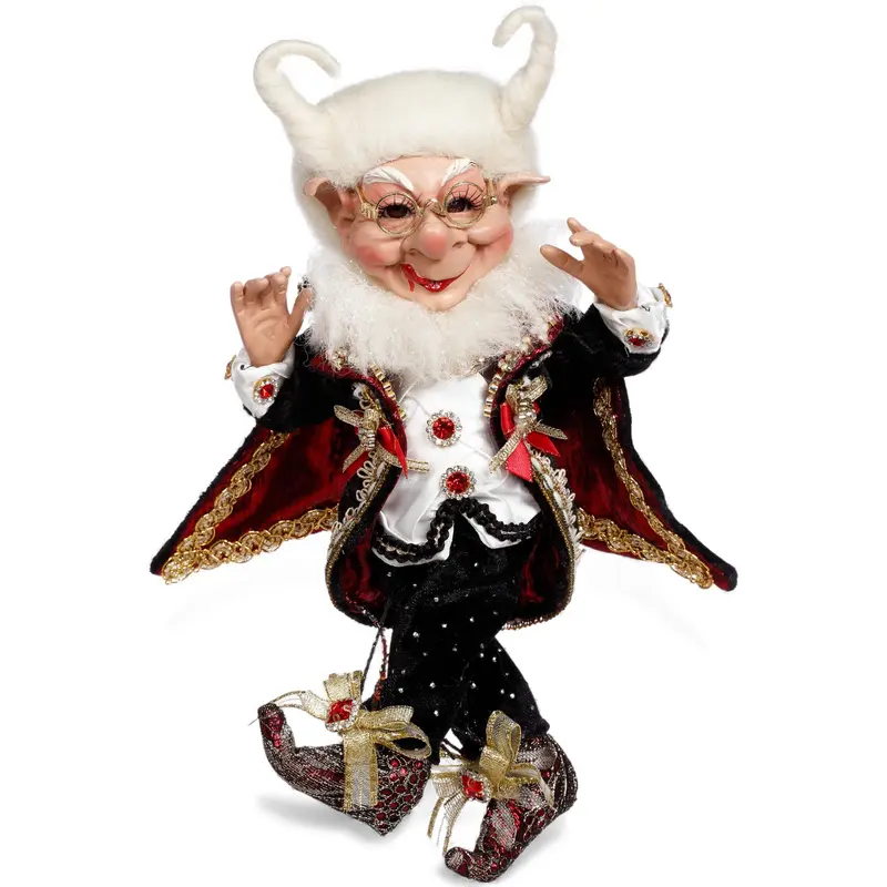 Elfo Natalizio Dracula Small Edizione Limitata – Goodwill by Mark Roberts, 22cm