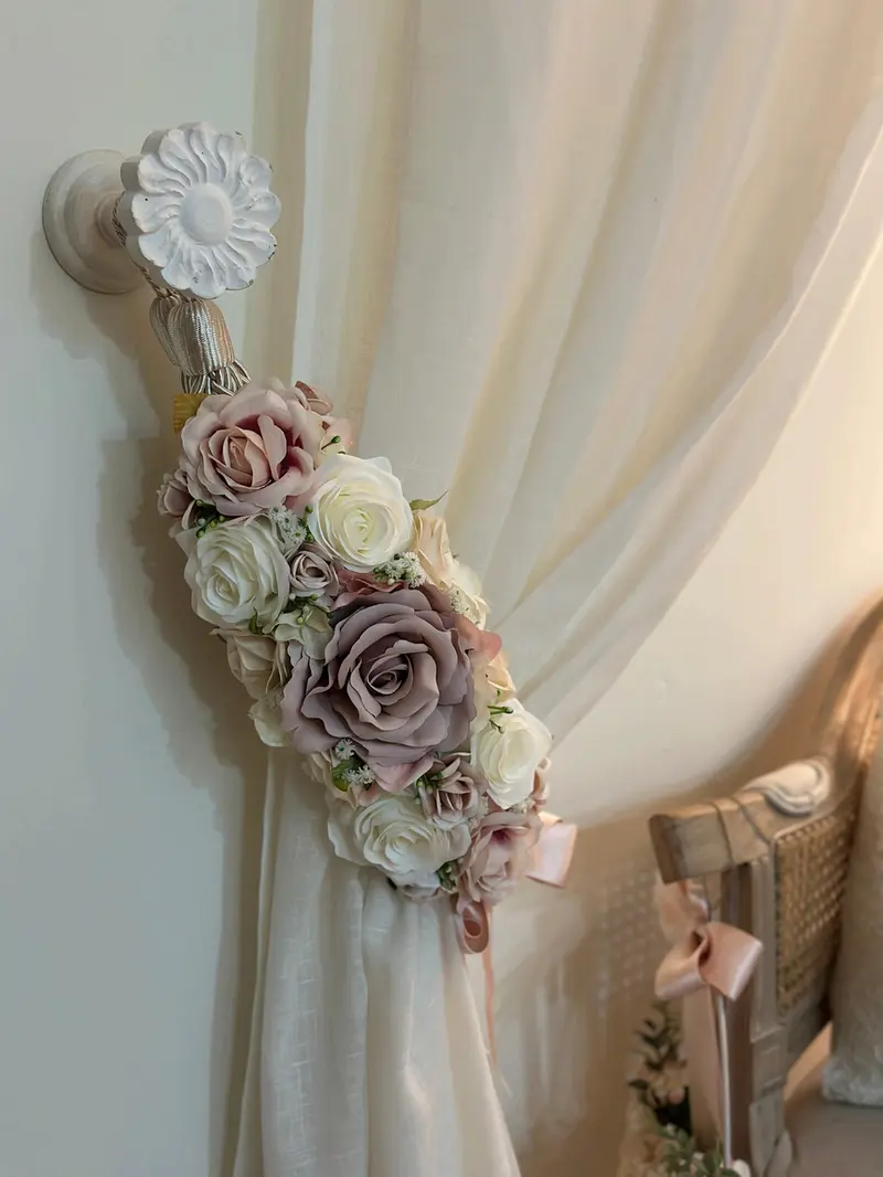 Embrasse Queen Fermatenda Floreale con Rose – Mata Creazioni