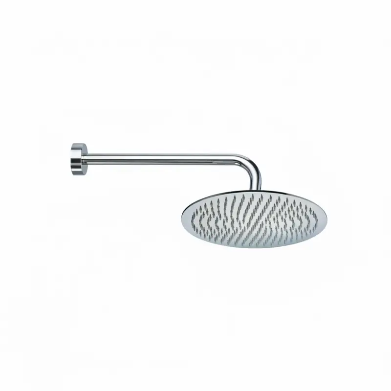 Eurorama soffione doccia tondo 20cm in acciao inox R51822
