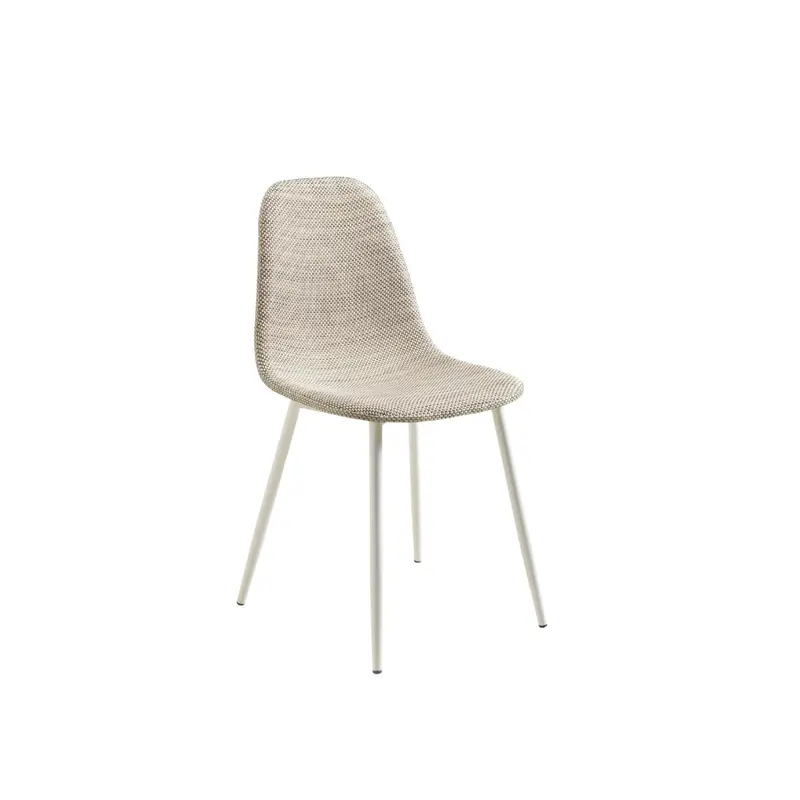 Evelyn, Set di 4 Sedie in similrattan (43cm X 38cm H. 86.5cm)