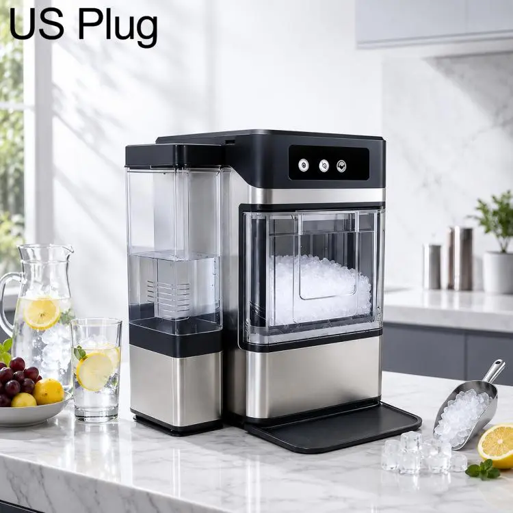 Fabbricatore di ghiaccio intelligente completamente automatico per uso commerciale e domestico, US Plug, UK Plug, EU Plug