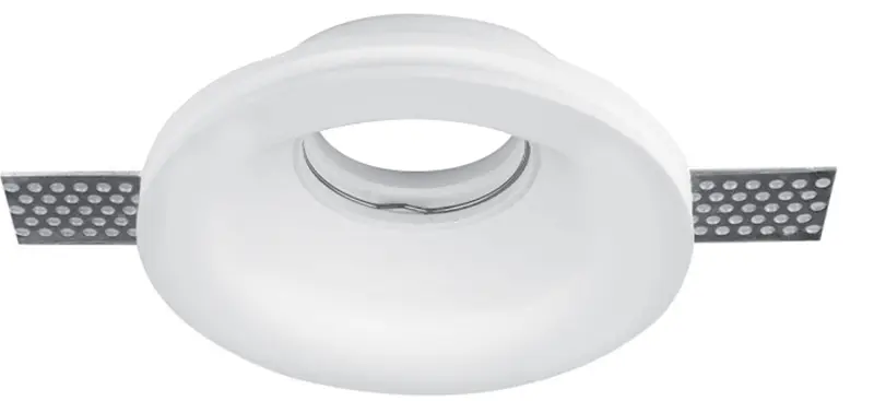 Faretto da incasso in gesso portalampada GU10 100x40 mm 20W Elmark