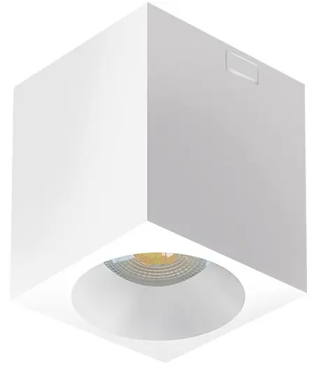 Faretto LED da soffitto 7W 3xCCT 840lm 9x9x10 cm bianco