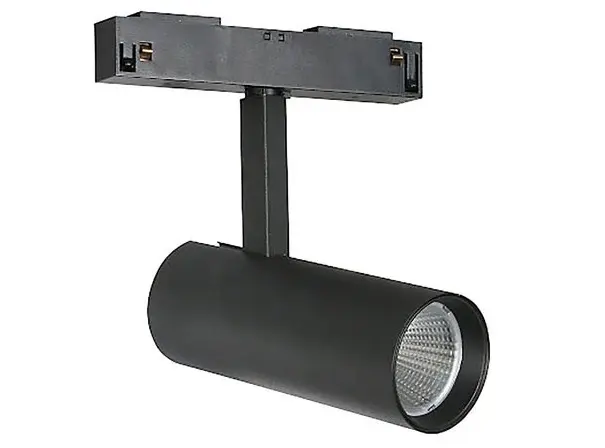Faretto LED magnetico 20W 1640Lm 4000K per illuminazione da binario