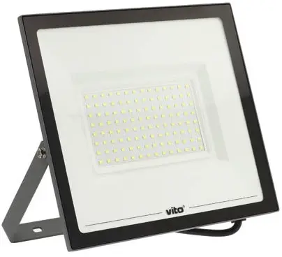Faro LED 100W 10.000lm 6000K luce fredda Vito