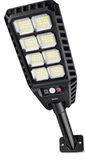 Faro LED solare 200W da esterno con sensore e telecomando