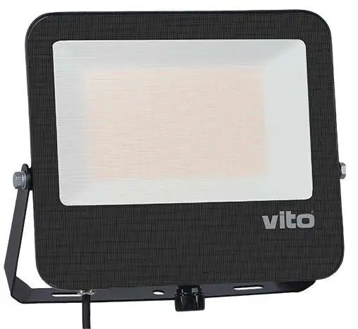 Faro LED VITO DANUBE 200W 3CCT IP66 nero