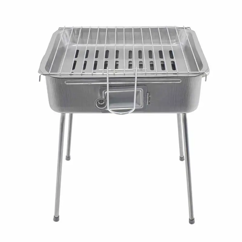 FD Fornacella Pic Nic Professionale 27x37 cm in Acciaio ad Alto Spessore – Barbecue Portatile Made in Italy
