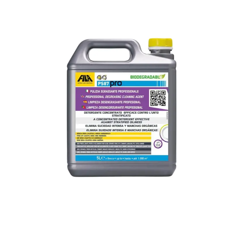 Fila PS87 Pro detergente decerante sgrassante 5L