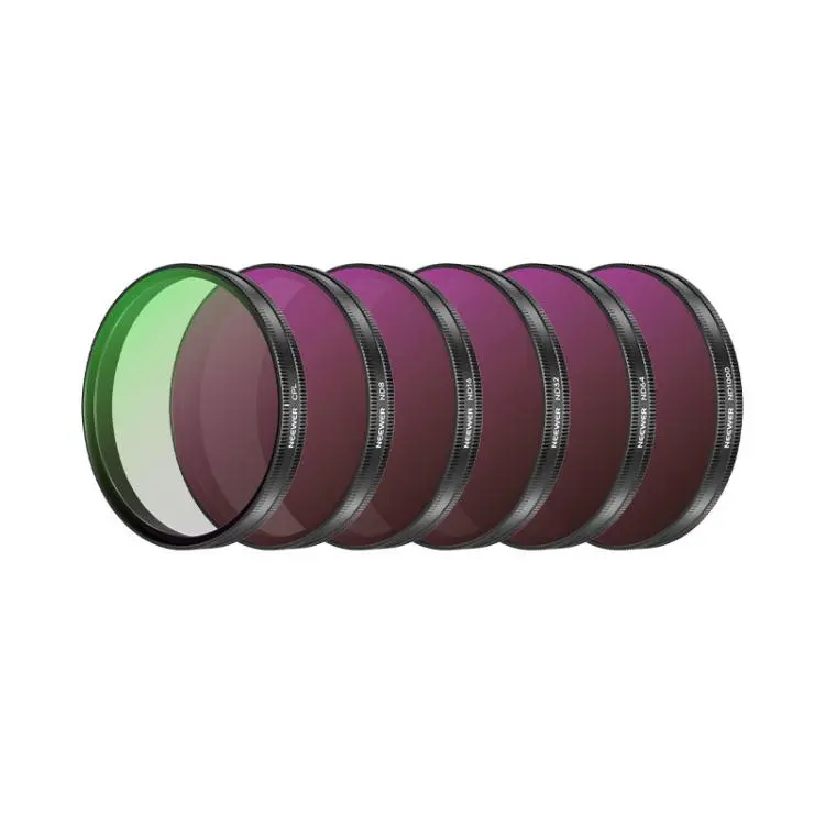 Filtro per obiettivo fotocamera Neewer per DJI Osmo Action 6 in 1 CPL ND