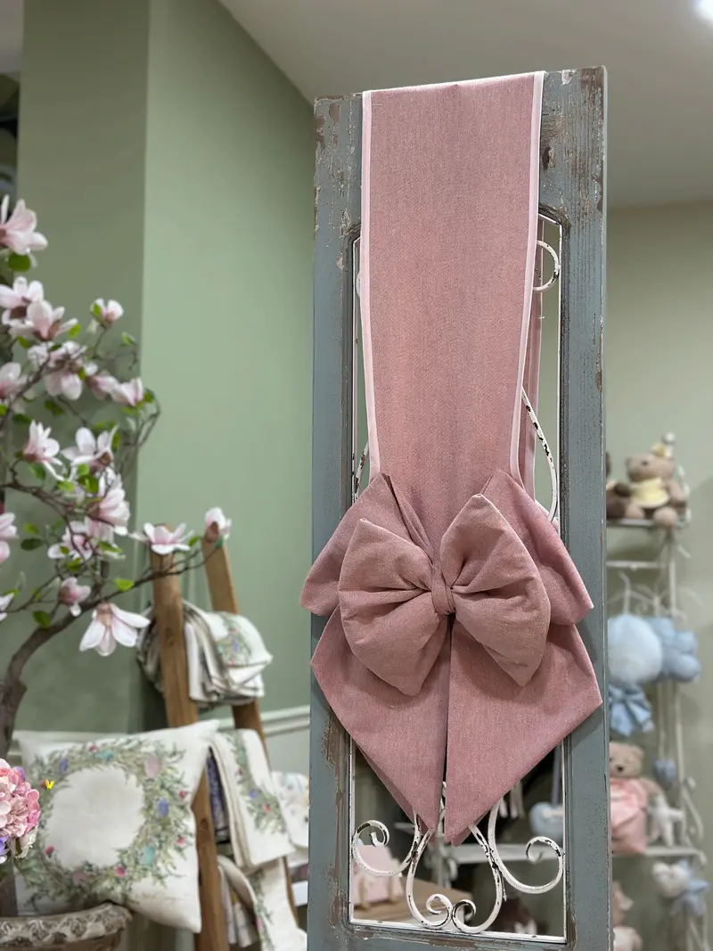 Fiocco Door Fuoriporta con Decorazioni Floreali – Mata Creazioni