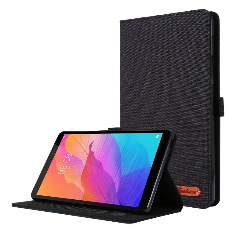 Flip orizzontale TPU + Custodia protettiva in pelle PU tessuto con scheda, For Huawei MatePad T8