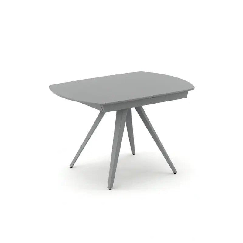Float, Tavolo allungabile con top in vetro (90cm X 120/180cm H. 76cm)