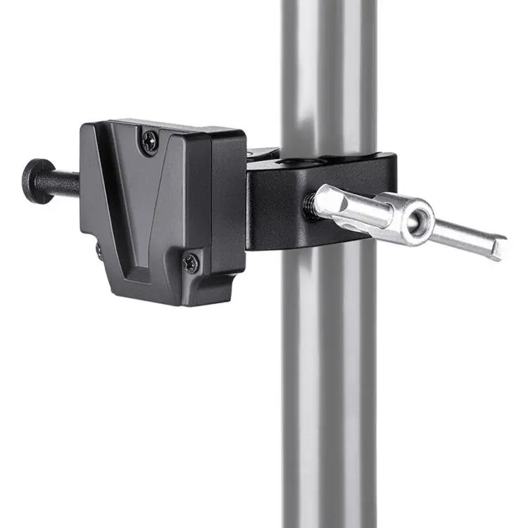 FOMITO V-Type Mounting Plate With Crab Clamp Tripod Fixed Super Clamp, V-Type Mounting Plate