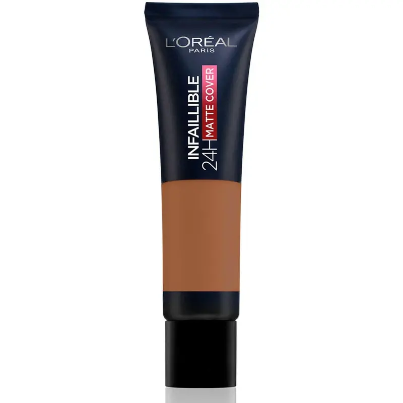 Fondotinta L'Oréal Infaillible 32H Matte Cover - 340 Cuivre | Copertura Totale con Niacinamide