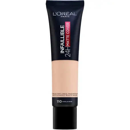 Fondotinta L'Oréal Infaillible 32H Matte Cover - Tonalità 330 Noisette | Copertura Totale Niacinamide