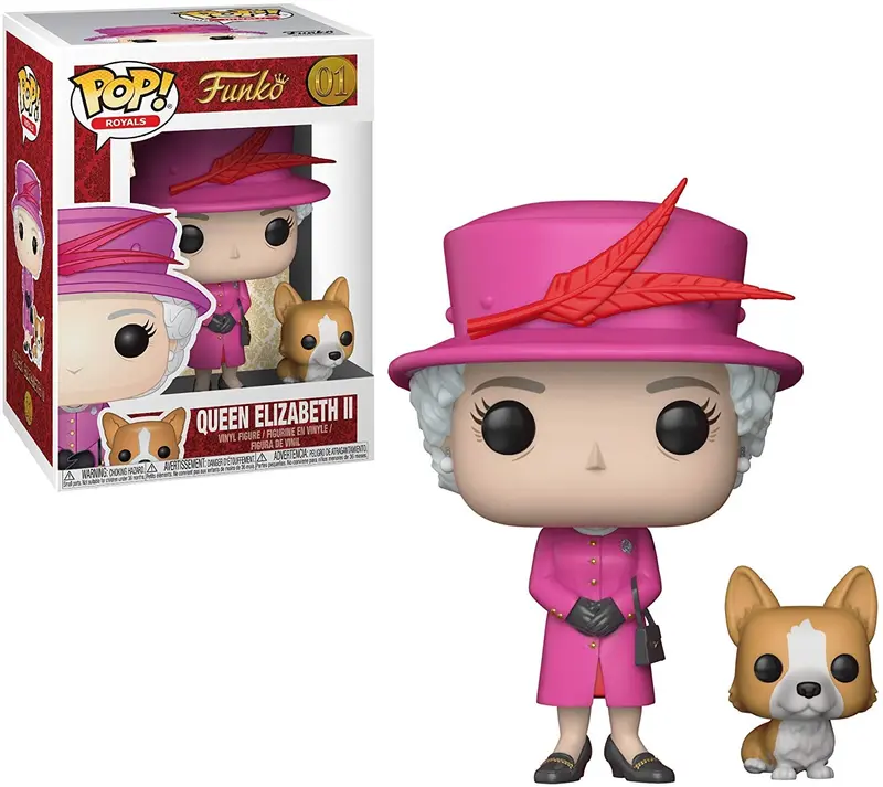 Funko Royal Family Pop Queen Elizabeth II Other License Figurina #01