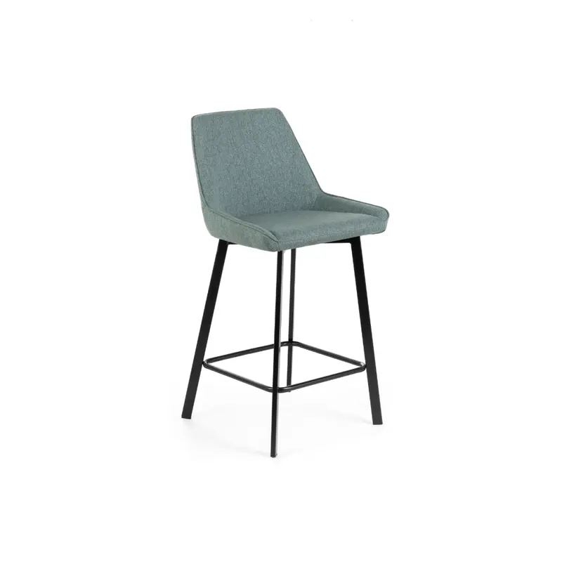 Fynn, Set di 2 Sgabelli in tessuto (50cm X 44cm H. 94cm)