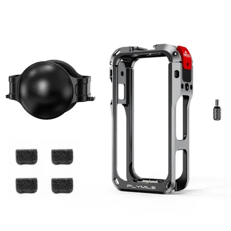 Gabbia protettiva antiurto Flymile per action camera Insta360 X6