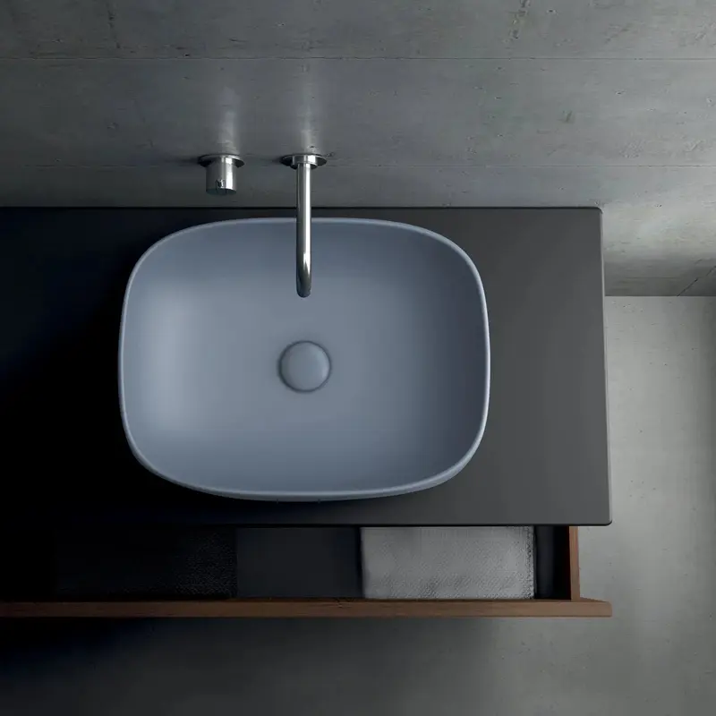 Galassia Ceramica Dream lavabo da appoggio 50x38cm 7301