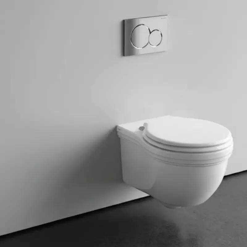 Galassia Ethos wc sospeso, bidet e copriwater soft-close 8439 + 8440M + 8482