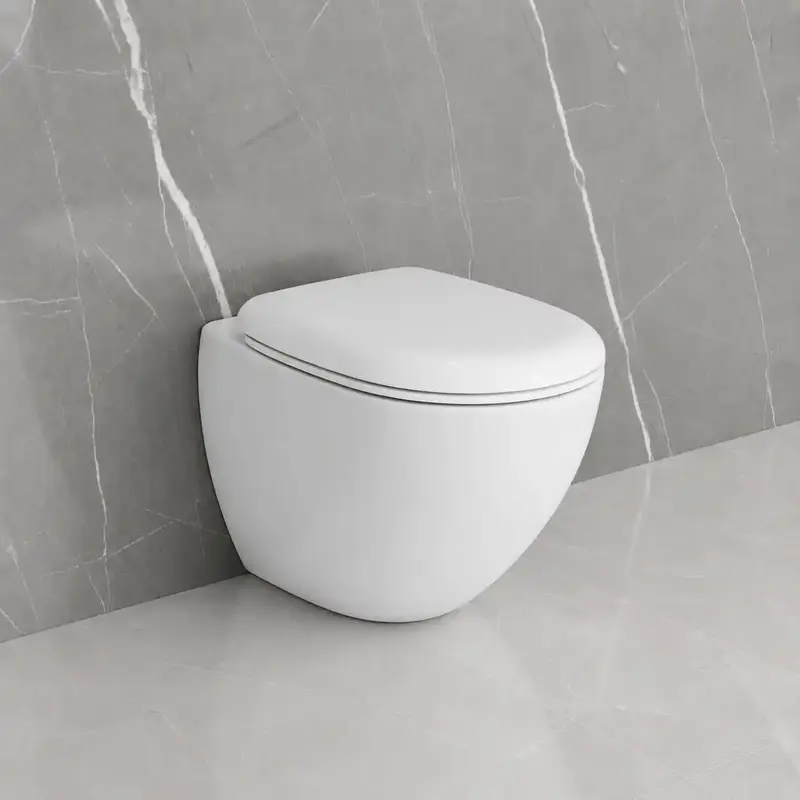 Geberit Easy wc a terra con copriwater avvolgente 42340