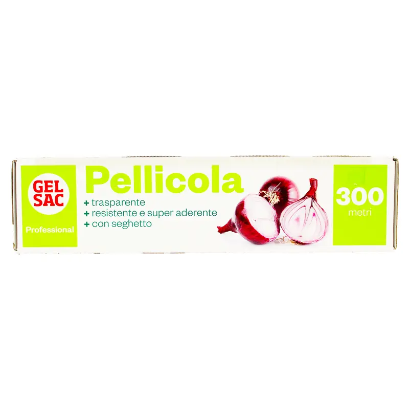 GEL SAC ROTOPACK PELLICOLA TRASPARENTE 300 METRI FORMATO PROFESSIONALE