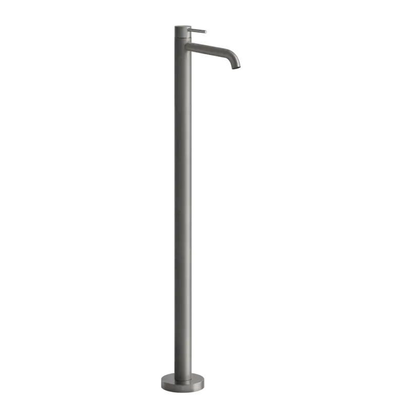 Gessi 316 Flessa rubinetto lavabo a terra 54097 + 46189