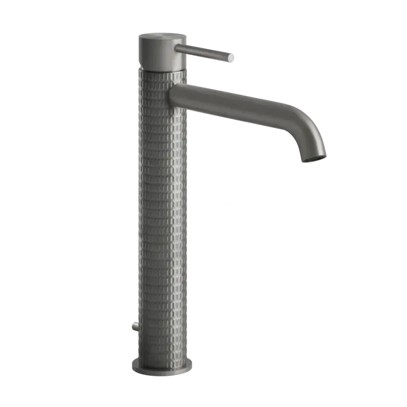Gessi 316 Meccanica rubinetto lavabo alto con piletta 54203