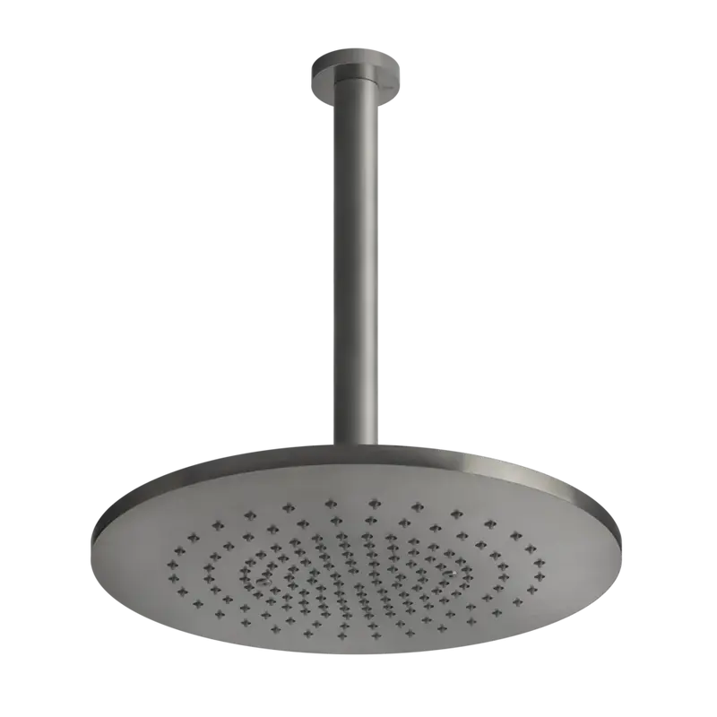 Gessi 316 soffione a soffitto 35,5cm altezza personalizzabile 54150