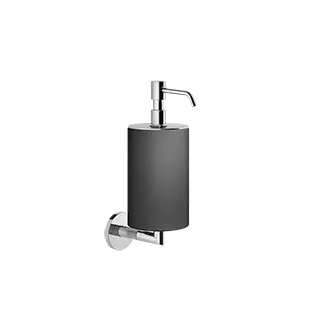 Gessi Anello dispenser sapone nero in Pietra sinterizzata 63714