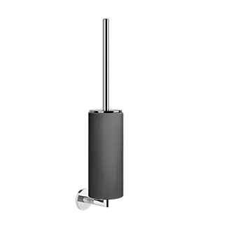 Gessi Anello porta scopino nero in Pietra sinterizzata 63720