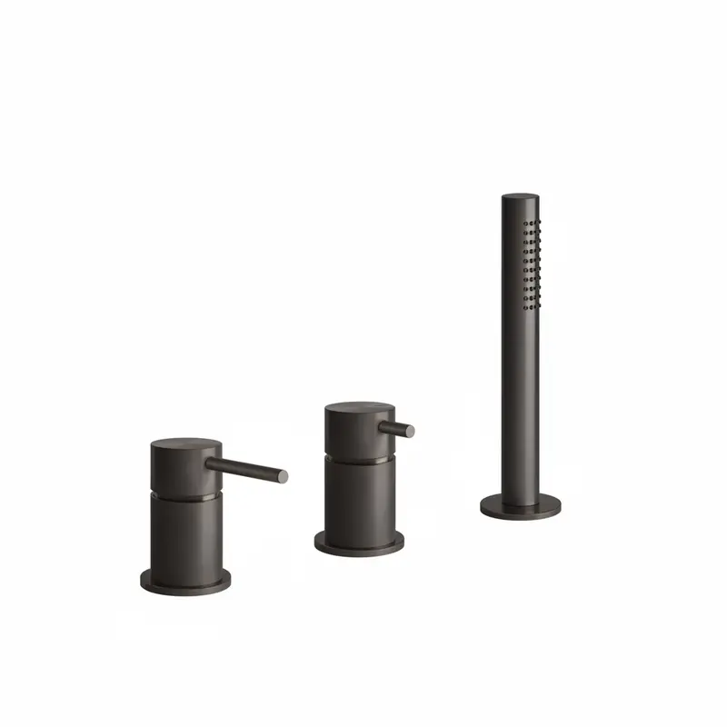 Gessi Bath316 rubinetto vasca da bagno 3 fori 54043-707