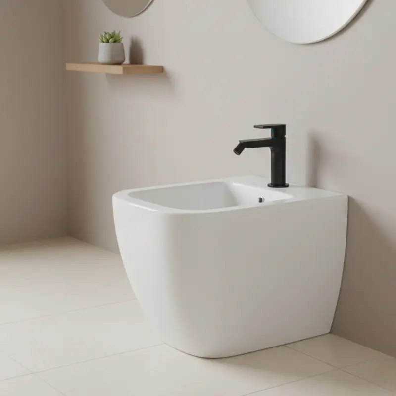 Gessi Emporio Via Manzoni rubinetto bidet con scarico 38607-299