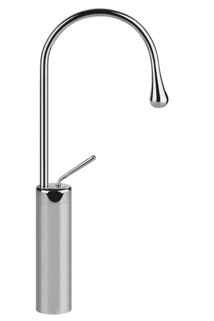 Gessi Goccia rubinetto lavabo alto con canna corta 33608