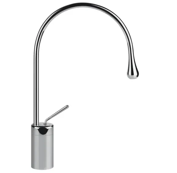 Gessi Goccia rubinetto lavabo canna media girevole 33605