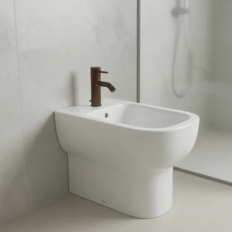 Gessi Habito Rigato rubinetto bidet con scarico 70507-845