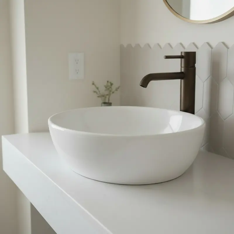 Gessi Habito Rigato rubinetto lavabo alto con scarico 70503-845
