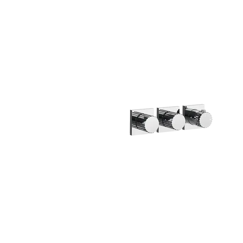 Gessi Incastri miscelatore doccia termostatico 2 rubinetti di arresto 75334 + 09264