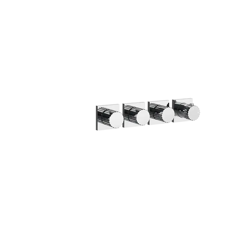 Gessi Incastri miscelatore doccia termostatico 3 rubinetti di arresto 75336 + 09266