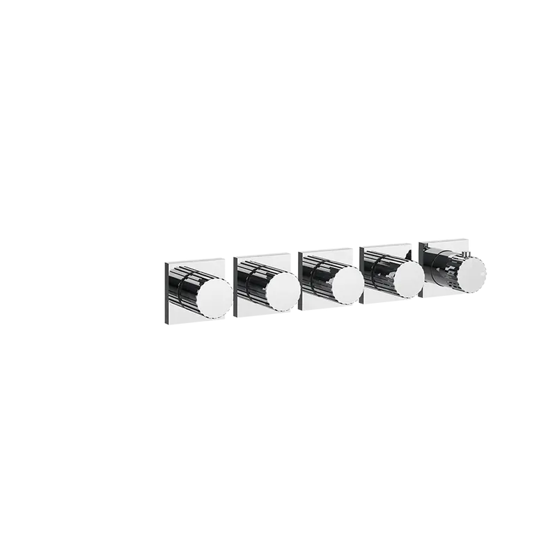 Gessi Incastri miscelatore doccia termostatico 4 rubinetti di arresto 75338 + 09268