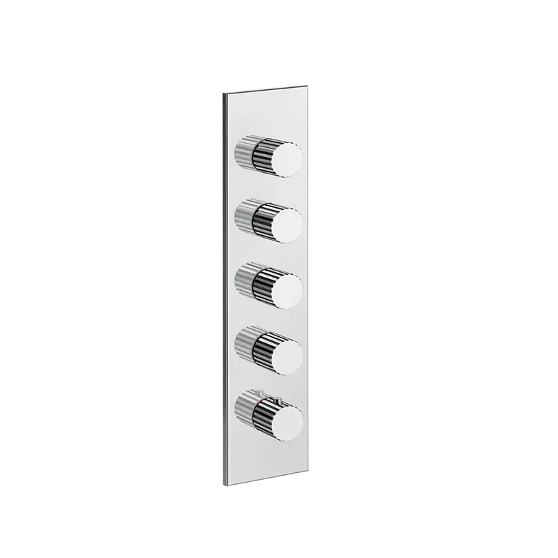 Gessi Incastri miscelatore doccia termostatico alta portata 4 rubinetti di arresto 75318 + 43107