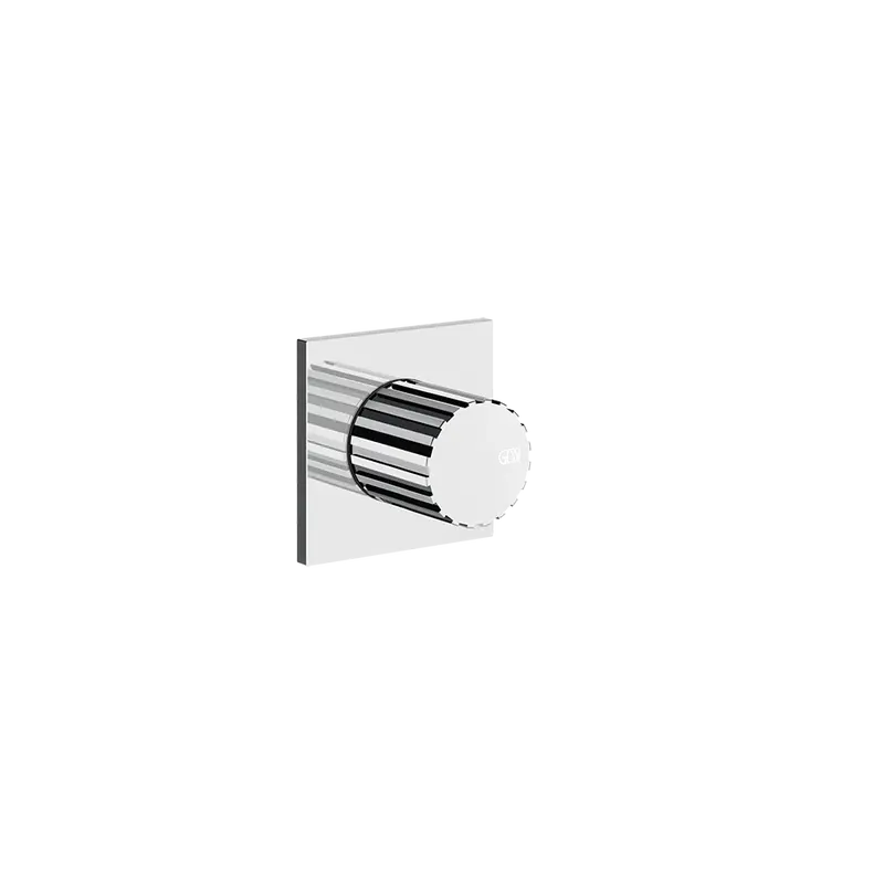 Gessi Incastri rubinetto di arresto alta portata 75364 + 43283