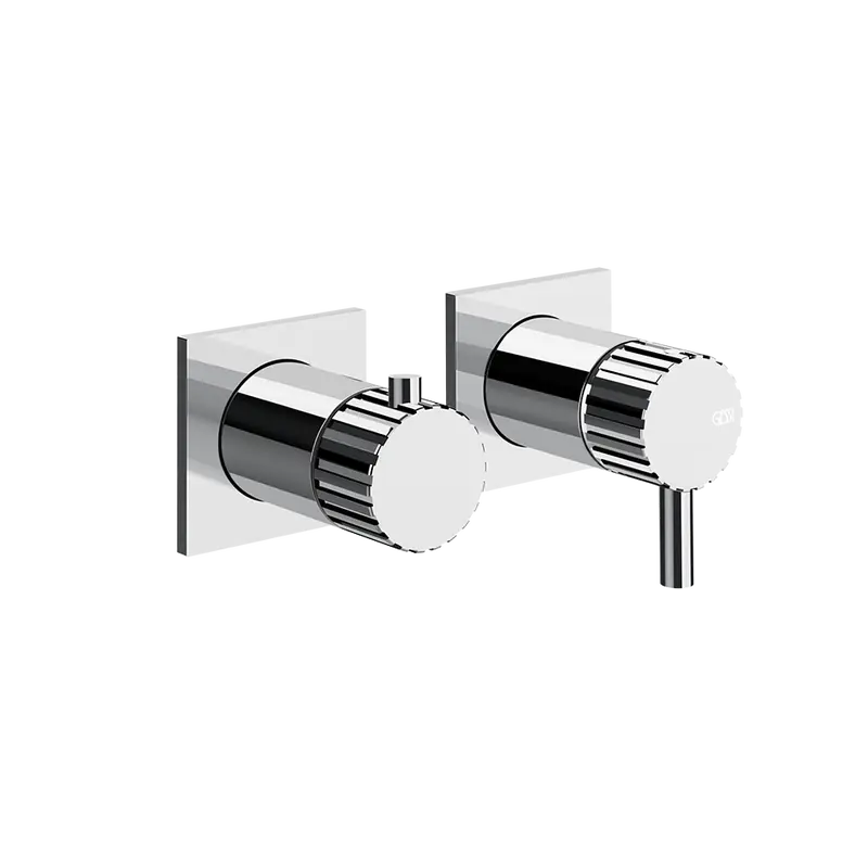 Gessi Incastri rubinetto doccia con deviatore 2 vie 75038 + 54073