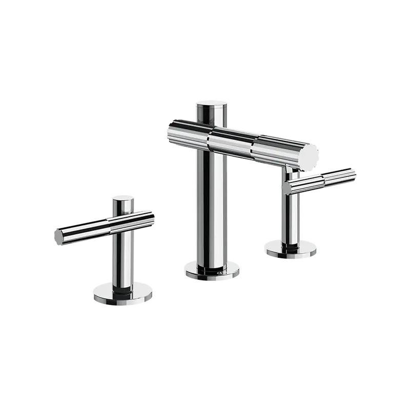 Gessi Incastri rubinetto lavabo tre fori 75014