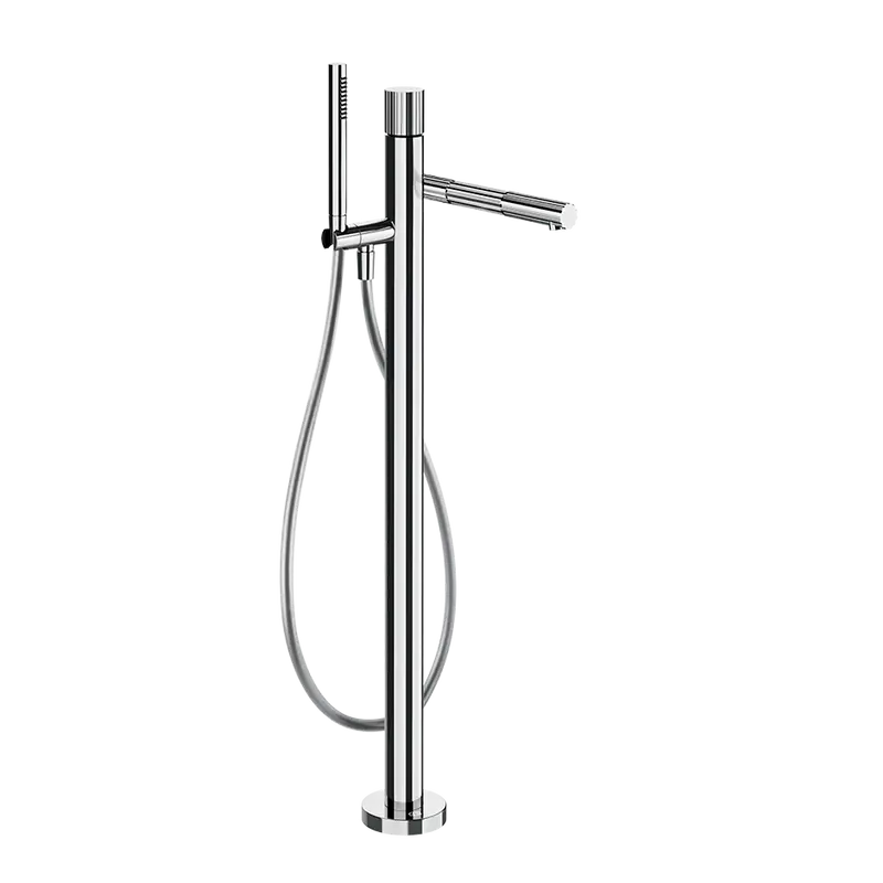 Gessi Incastri rubinetto vasca da bagno con doccetta 75028 + 46189