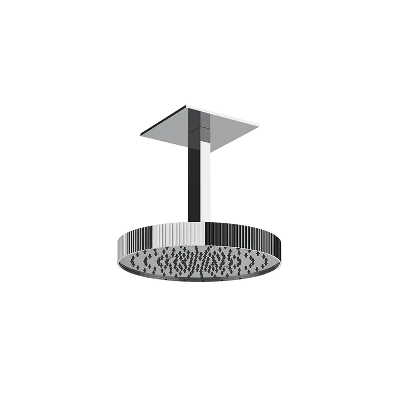 Gessi Incastri soffione doccia a soffitto orientabile 30cm 75172