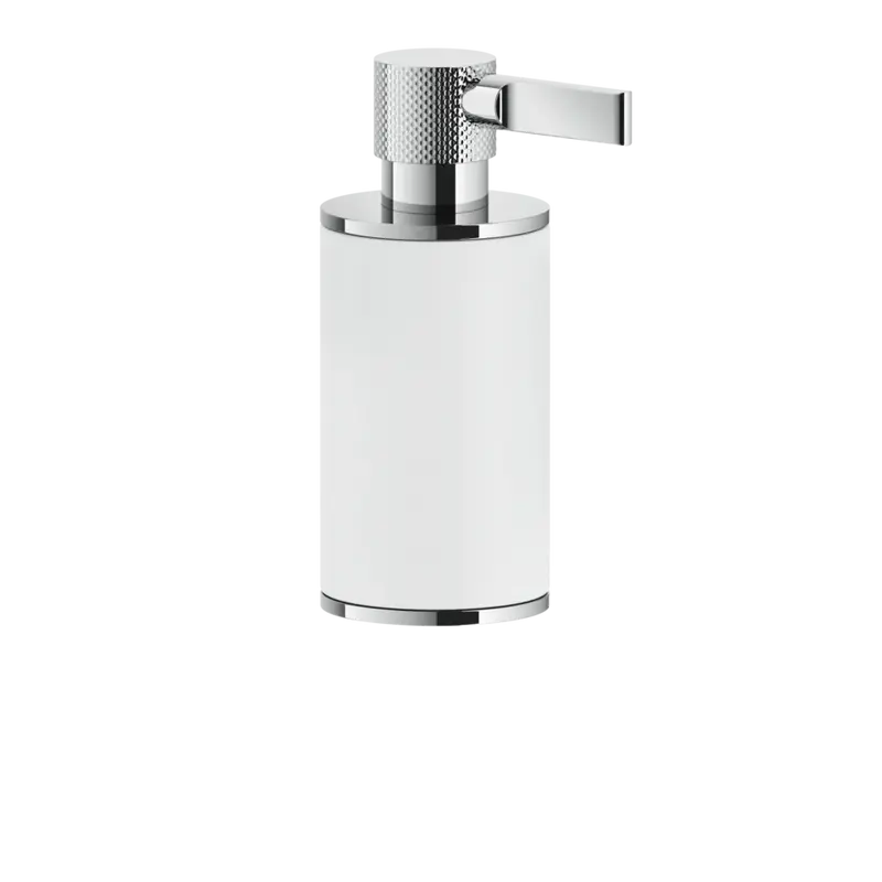 Gessi Inciso dispenser sapone bianco in Pietra sinterizzata 58537
