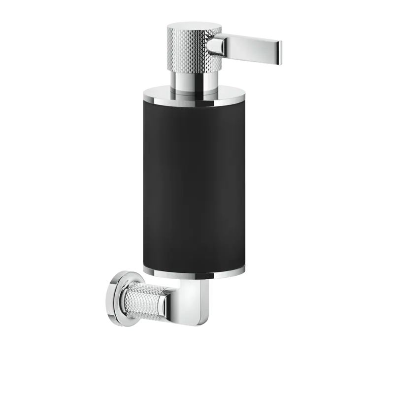 Gessi Inciso dispenser sapone nero in Pietra sinterizzata 58514